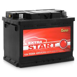 Аккумулятор Extra Start 6СТ-55N R+ - характеристики и отзывы покупателей.