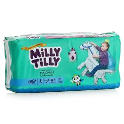 Трусики-подгузники Milly Tilly 5 для мальчиков - характеристики и отзывы покупателей.