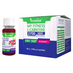 Напиток MyChoice My Fitness L-Carnitine 2700 Shot лесные ягоды 540г - характеристики и отзывы покупателей.