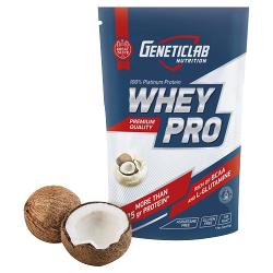 Протеин Geneticlab Nutrition Whey Pro Кокос 1000 г - характеристики и отзывы покупателей.