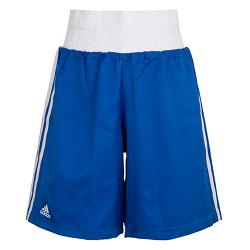 Шорты боксерские Adidas Micro Diamond Boxing Short синие - характеристики и отзывы покупателей.