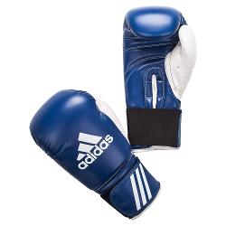 Перчатки боксерские Adidas Response сине-белые - характеристики и отзывы покупателей.