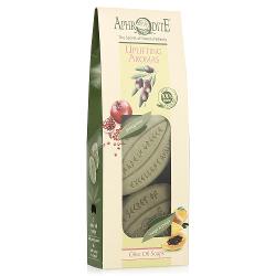 Мыло кусковое оливковое Aphrodite Бодрящие ароматы 2*85 гр - характеристики и отзывы покупателей.