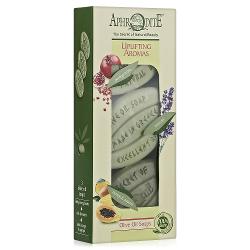 Мыло кусковое оливковое Aphrodite Бодрящие ароматы 3*85 гр - характеристики и отзывы покупателей.