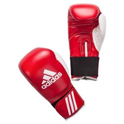 Перчатки боксерские Adidas Response красно-белые - характеристики и отзывы покупателей.