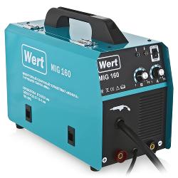 Сварочный полуавтомат инверторный Wert MIG 160 - характеристики и отзывы покупателей.