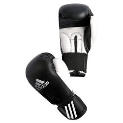 Перчатки боксерские Adidas Performer черно-белые - характеристики и отзывы покупателей.