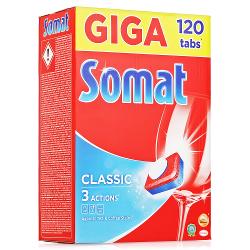Таблетки для посудомоечных машин Somat All in 1 - характеристики и отзывы покупателей.