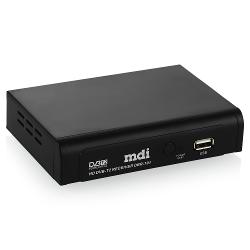 Ресивер DVB-T2 MDI DBR-701 - характеристики и отзывы покупателей.