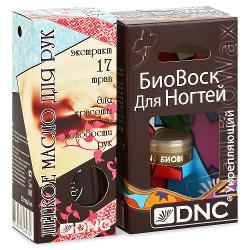 Набор для ухода за ногтями DNC Биовоск для ногтей Укрепляющий + масло для рук Легкое - характеристики и отзывы покупателей.