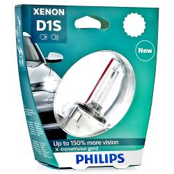 Лампа ксеноновая Philips D1S 85V-35W X-tremeVision +150 85415XV2S1 - характеристики и отзывы покупателей.