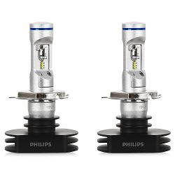Комплект светодиодных ламп Philips H4 X-treme Ultinon LED 6200K - характеристики и отзывы покупателей.
