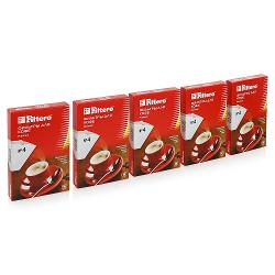 Фильтры для кофеварок Filtero Premium №4 - характеристики и отзывы покупателей.