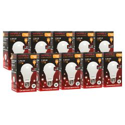 Упаковка ламп LED 10 шт SUPRA SL-LED-A55-5 - характеристики и отзывы покупателей.