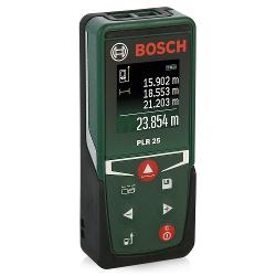 Дальномер Bosch PLR 25 - характеристики и отзывы покупателей.