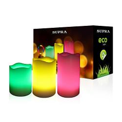 Набор свечей светодиодных SUPRA LCN-02RGB set - характеристики и отзывы покупателей.