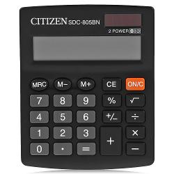 Калькулятор Citizen SDC-805BN - характеристики и отзывы покупателей.