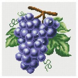 Картина мозаикой Белоснежка Гроздь винограда - характеристики и отзывы покупателей.