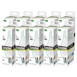 Упаковка ламп LED 10 шт Camelion 5Вт LED5-CW35/830/E14 - характеристики и отзывы покупателей.