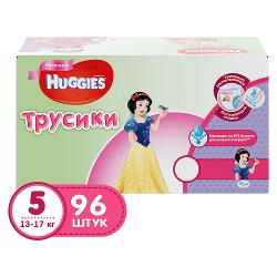 Трусики-подгузники Huggies 5 для девочек - характеристики и отзывы покупателей.