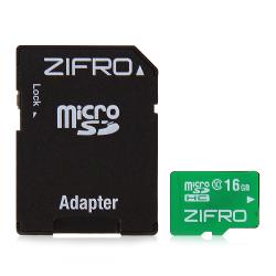 Карта памяти TransFlash 16ГБ MicroSDHC Class 10 ZIFRO - характеристики и отзывы покупателей.